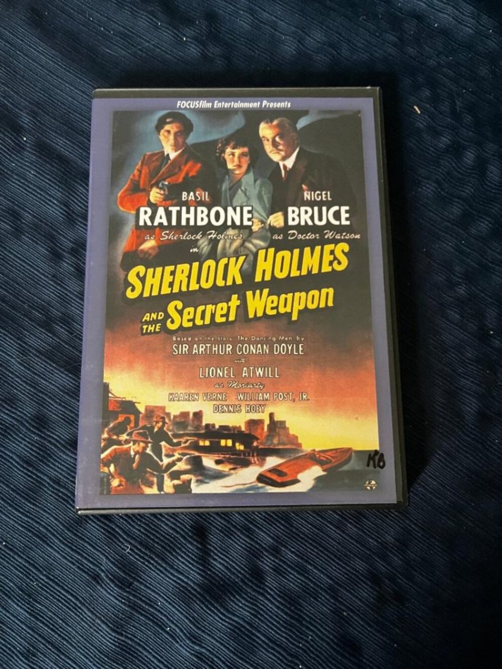 Sherlock Holmes and the Secret Weapon DVD